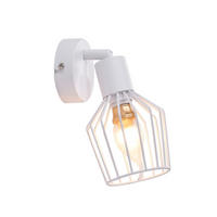 STRAHLER Franziska 1-flammig 8/10/10 cm - Weiß, Metall (8/10/10cm) - ZMH