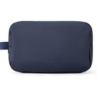 KULTURBEUTEL Herren Wasserabweisend Blau - Dunkelblau, Kunststoff (11/16/26cm)