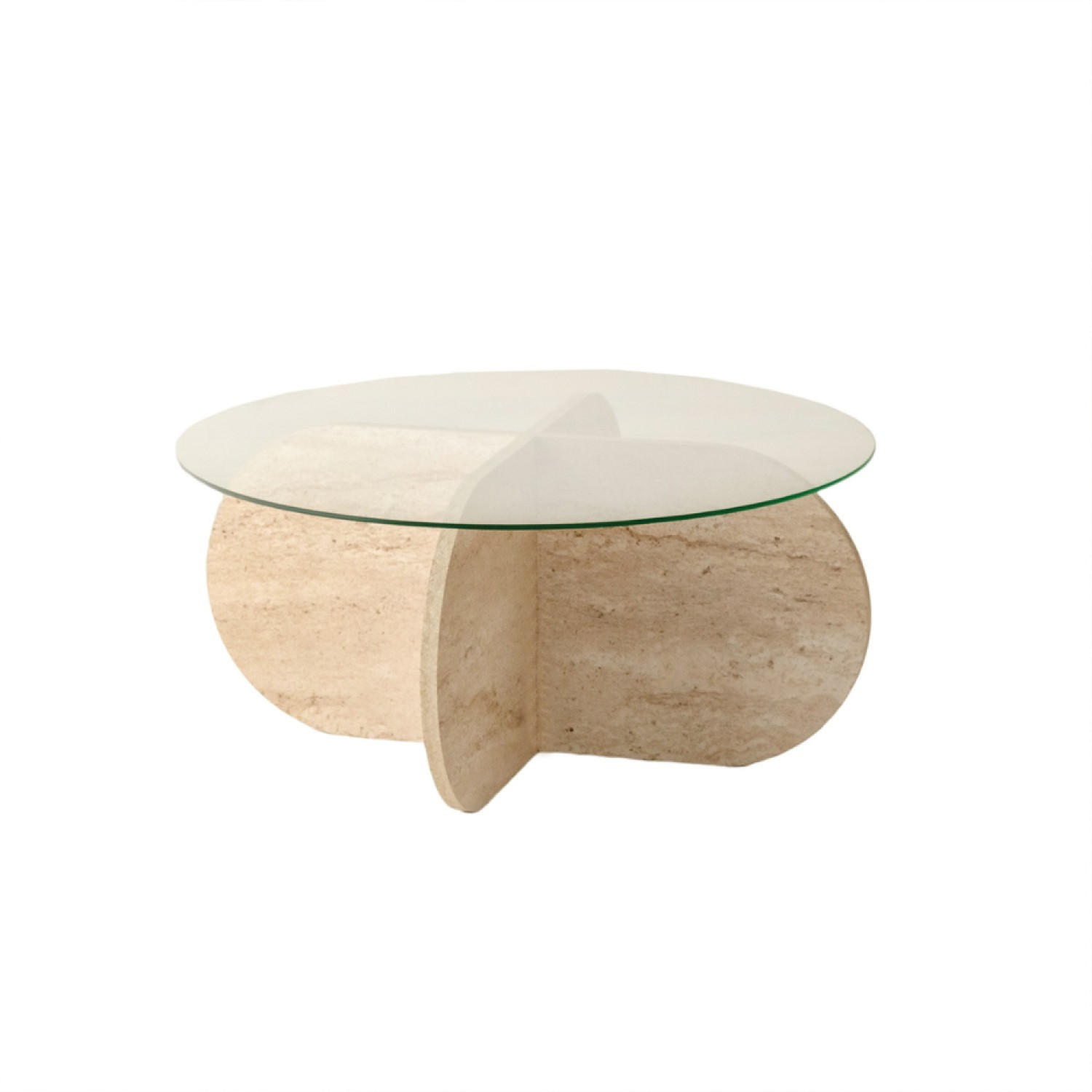 Concept Usine COUCHTISCH Braun 75cm × 75cm × 35cm