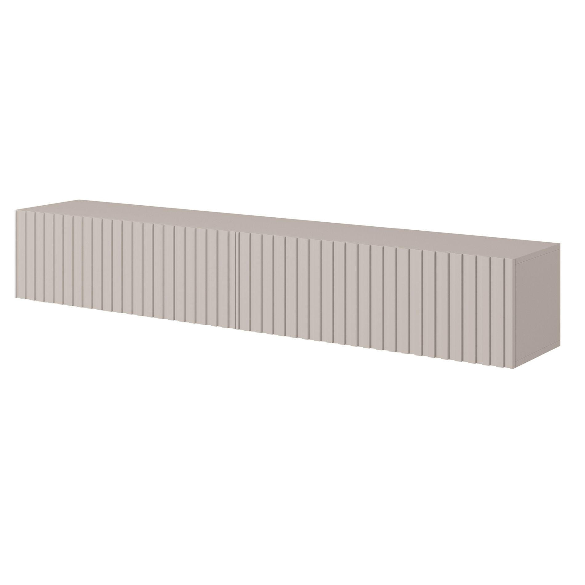 TV-HÄNGEBOARD Telire Greige 138,6 cm - Taupe, Holzwerkstoff (138.6/30/31.6cm) - Selsey