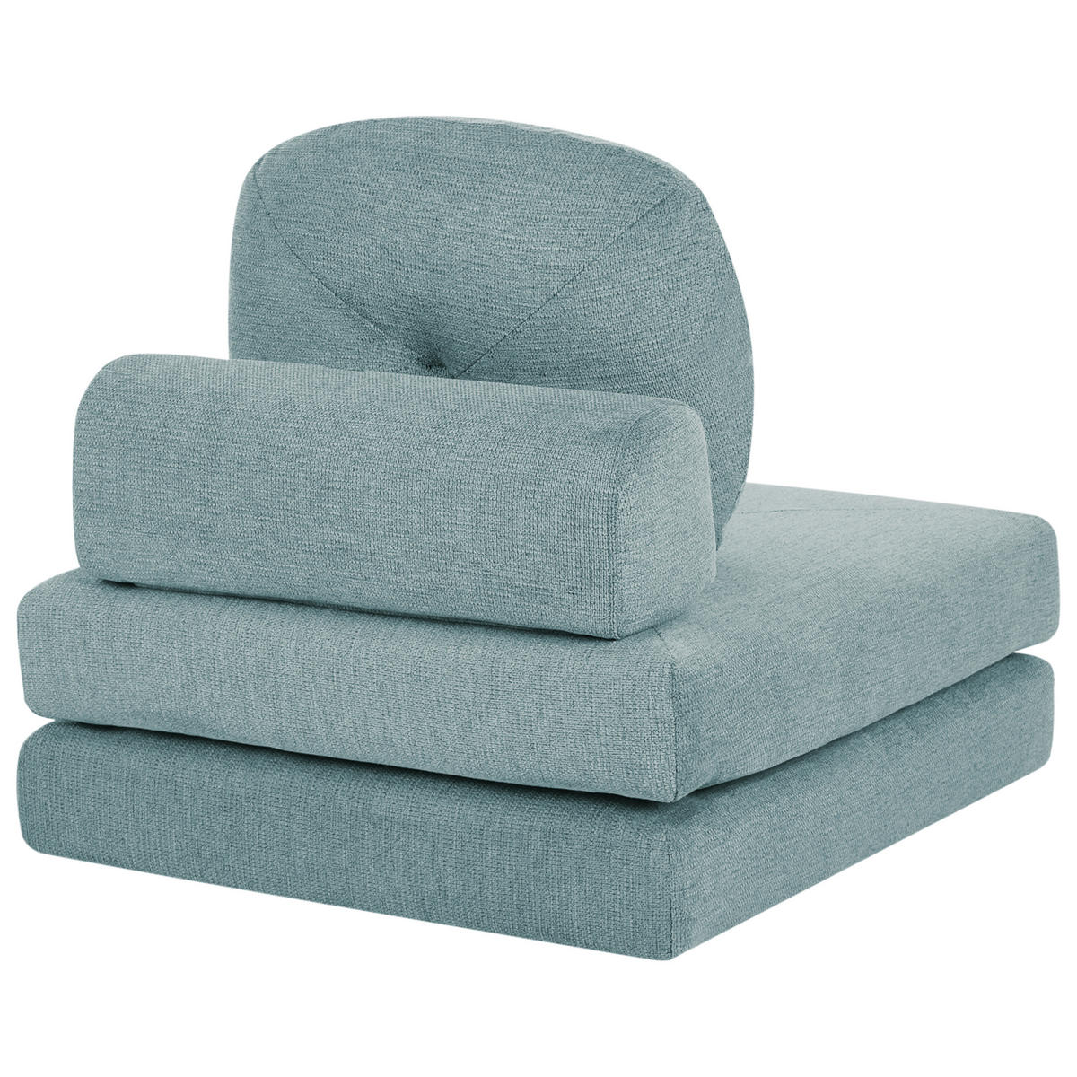 SCHLAFSOFA 81/182 cm Mintgrün Olden - Mintgrün, Textil (81/54/91cm) - Beliani