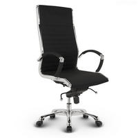 BÜROSTUHL Montreal Stoff Schwarz – ergonomisch, 150 kg belastbar, Sitzhöhe 52-64cm - Schwarz, Textil/Metall (60/121/60cm) - Versee