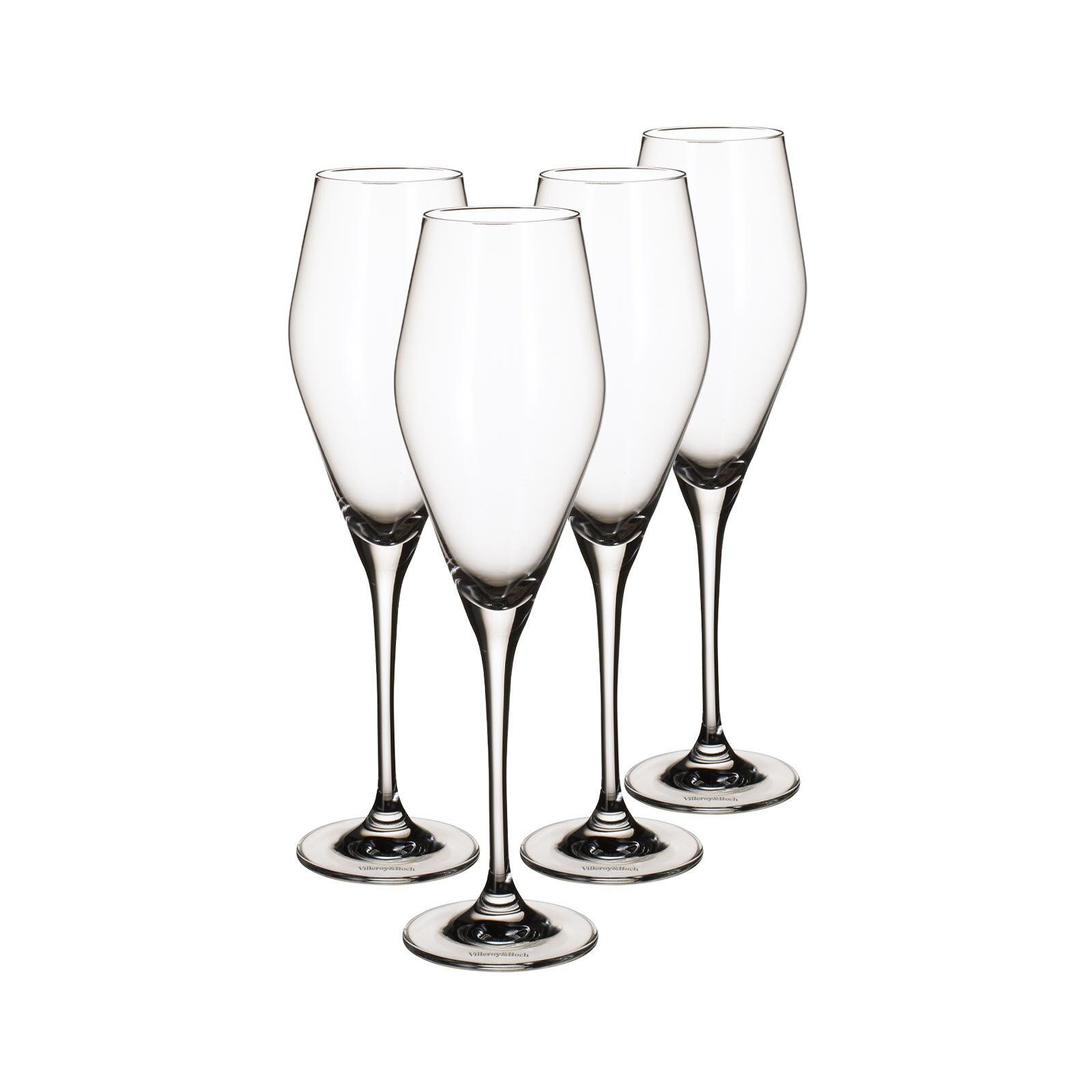 CHAMPAGNERGLÄSER La Divina transparent 260 ml 4er Set - Transparent, Glas (0.26L) - Villeroy & Boch