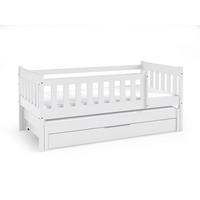 KINDERBETT STELLA 80x160 cm Weiß - Weiß, Holz (80/160cm) - MASSENO
