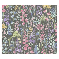VLIESTAPETE Schwarz 53/1005 cm - Schwarz, Textil (53/1cm) - KUNSTLOFT