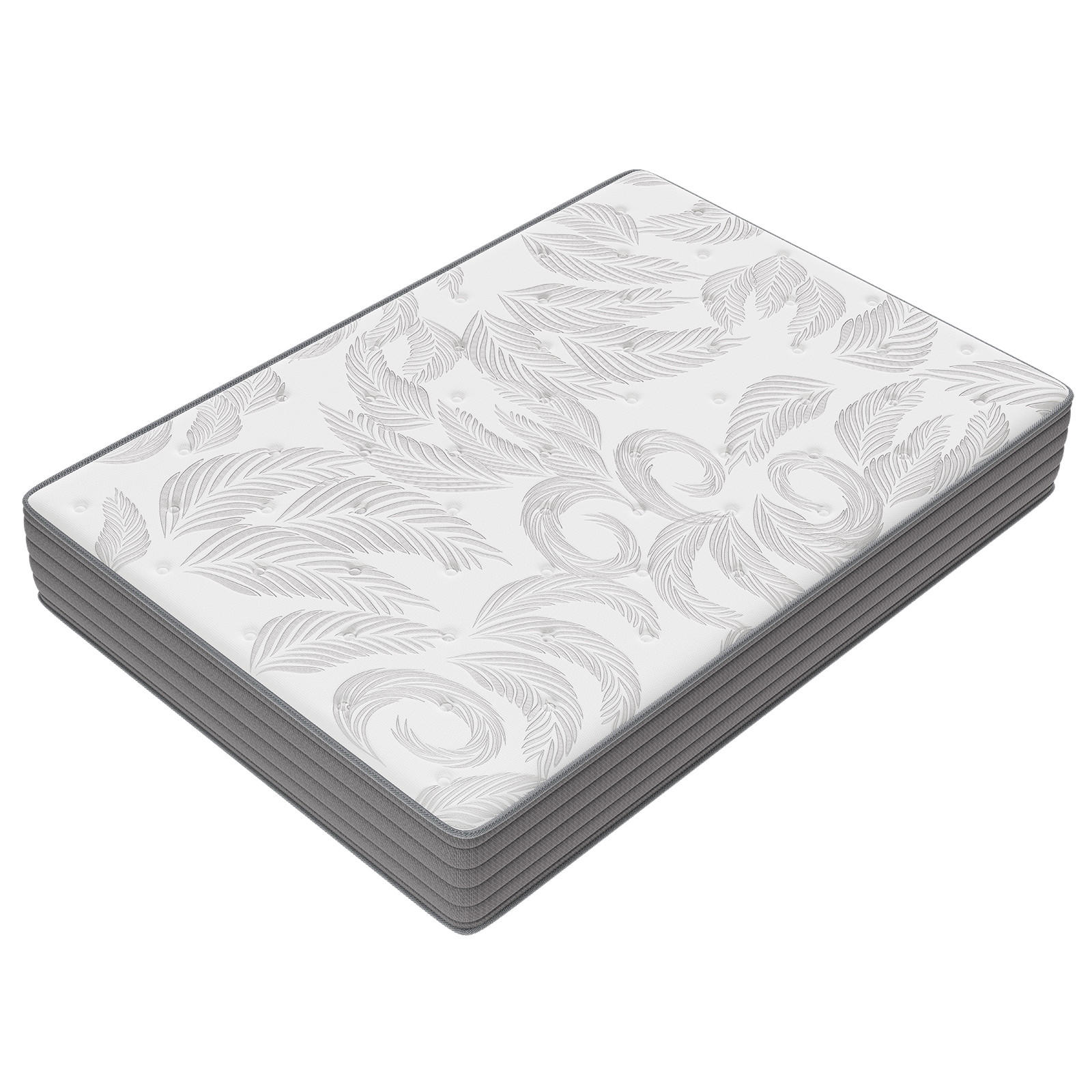 MATRATZE mit Taschenfederkern H3, 160x200x22cm - Weiß, Textil (160/200cm) - HOMAVO