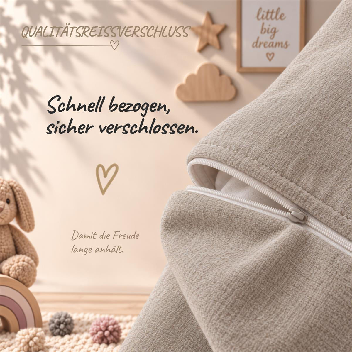 BIBER-BETTWÄSCHE 100x135 für Babys - Made in Germany! Flauschig warmer Flanell Kinder Bettbezug aus 100% Baumwolle für Herbst & Winter - Tiere Rosa - Rosa, Textil (100/135cm) - Carpe Sonno
