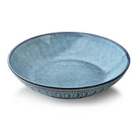 SCHALE Basic Nature Blau 22/22/5 cm Keramik - Blau, Keramik (22cm) - Mondex