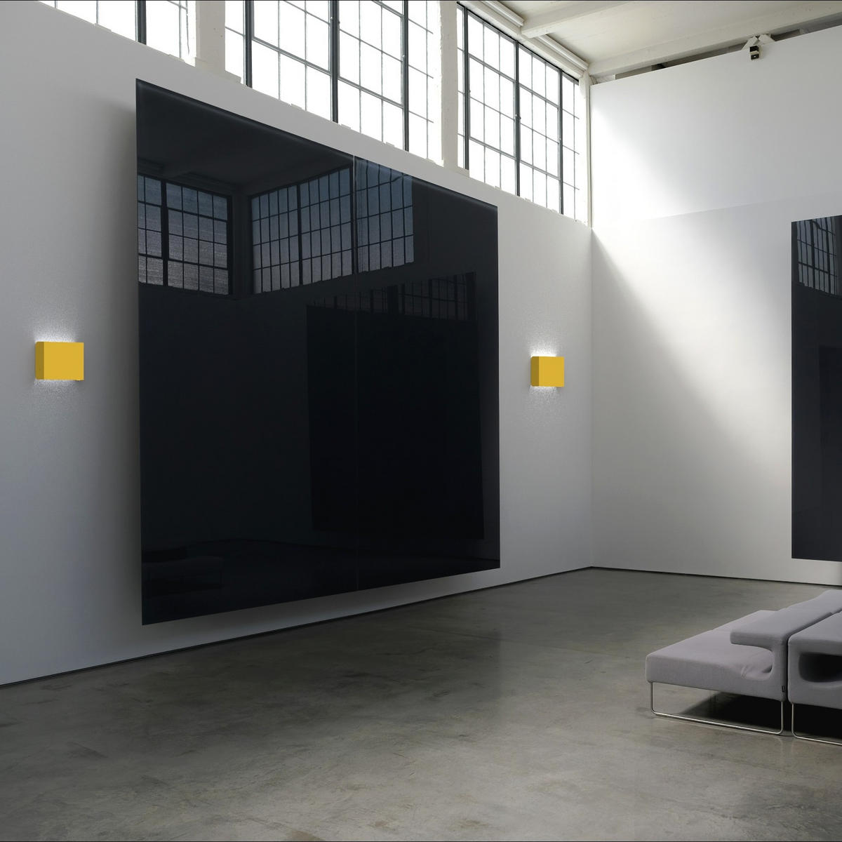 LED-WANDLEUCHTE - Gelb, Metall (15.4/11/3.6cm) - Lumicom