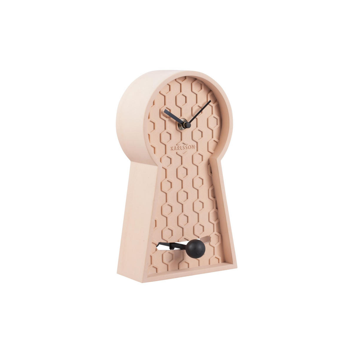 TISCHUHR Honeycomb Rosa 25/14/25 cm - Pink, Stein (14/25/25cm) - Karlsson