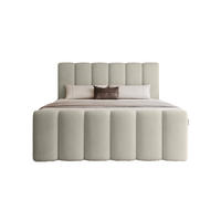BOXBETT Perrone 200x200 cm, Beige - Beige, Textil (200/200cm) - Fedve