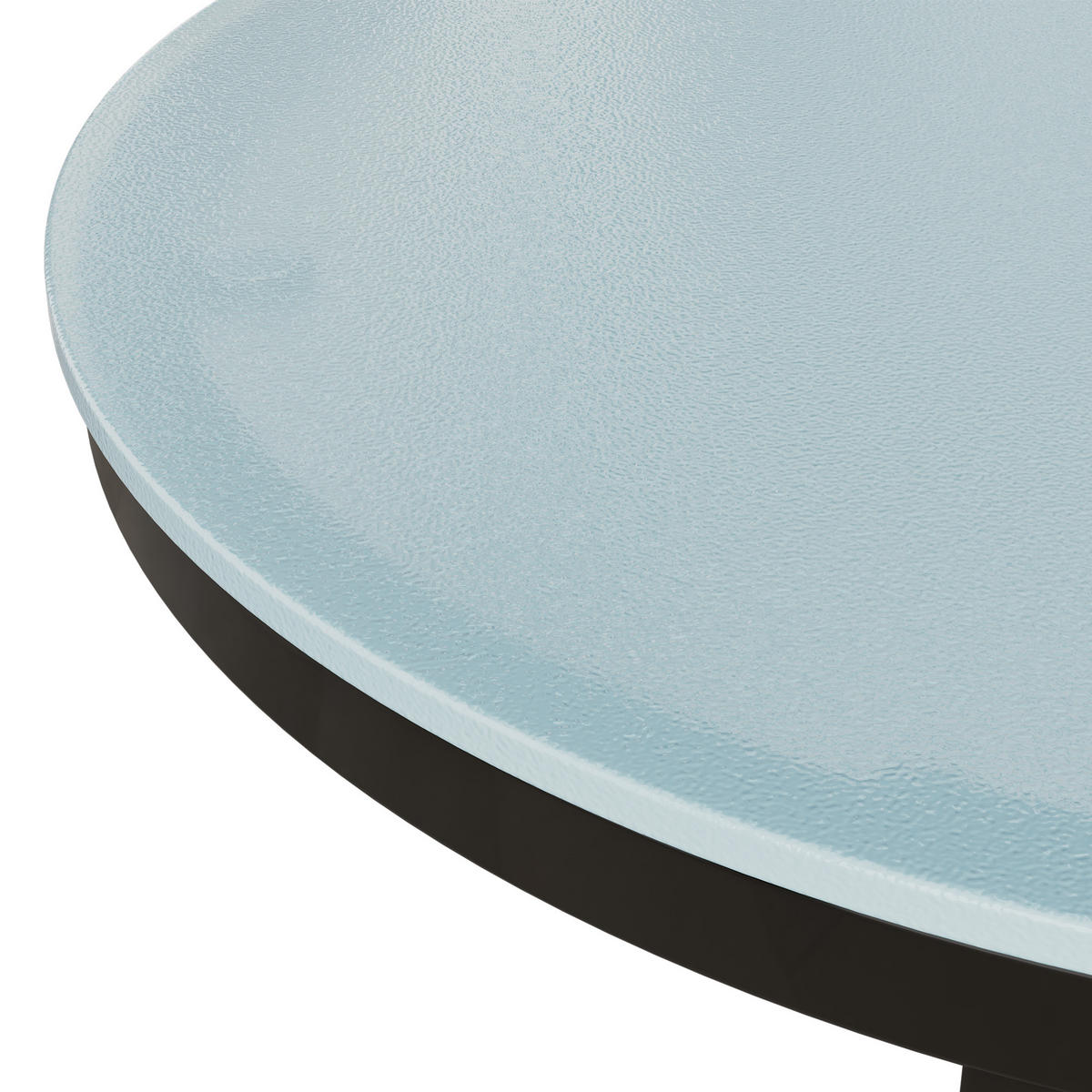 GARTENMÖBEL 166x60x76cm beige aus verzinktem Eisen und Glas - Beige, Metall - Modfu