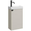 GÄSTE-WC-MÖBELSET Apollo 2 Teile Cashmere - 40 x 22 x 68 cm - Kaschmir, Holz (40/68/22cm) - Badplaats
