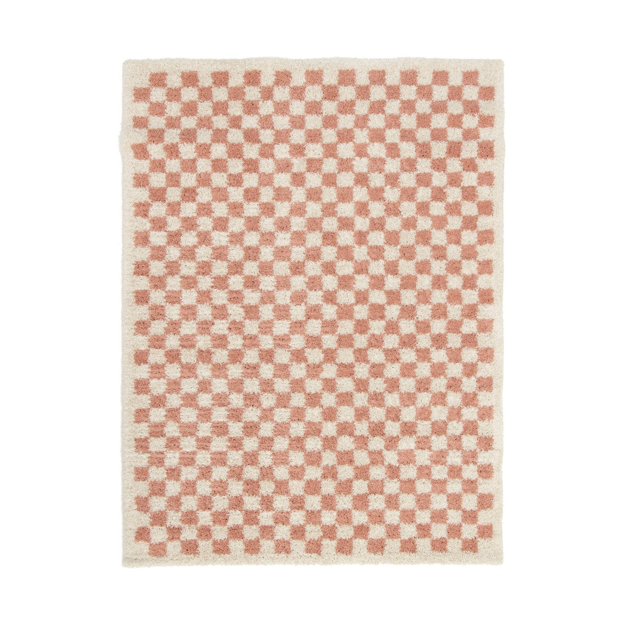 TEPPICH weich komfortabel Hochflor rosa - Pink, Textil (120/170cm) - AFK Living