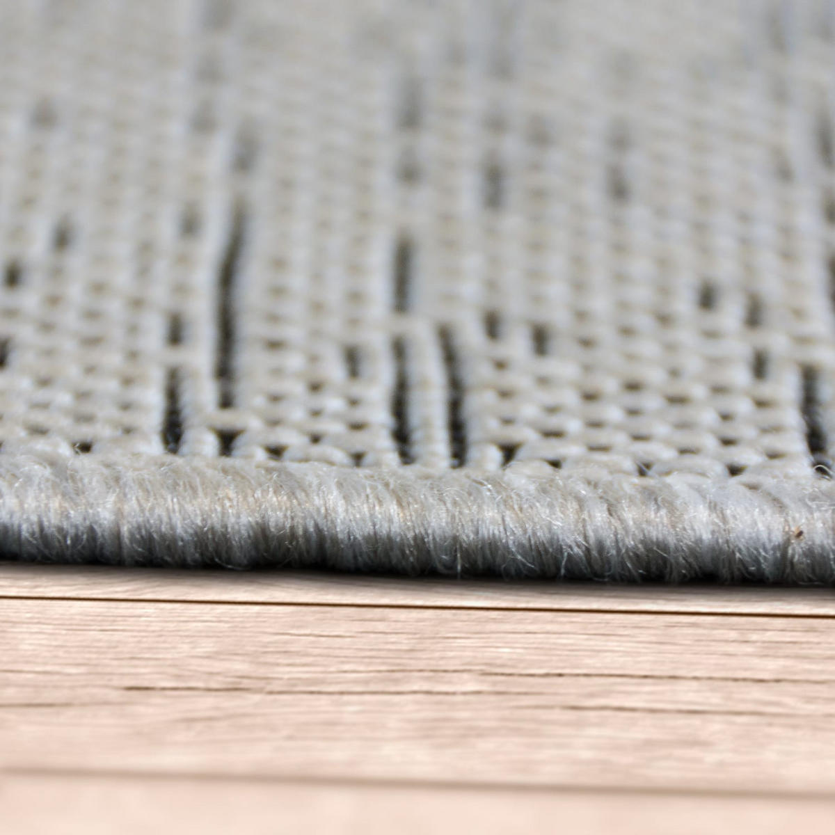 OUTDOORTEPPICH 80/150 cm Coco 202 - Grau, Kunststoff (80/150cm) - Paco Home