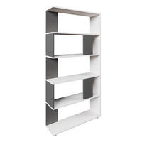 RAUMTEILER Anthrazit 80 x 162.6 cm - Anthrazit/Weiß, Holzwerkstoff (80/162.6/23.6cm) - Vicco