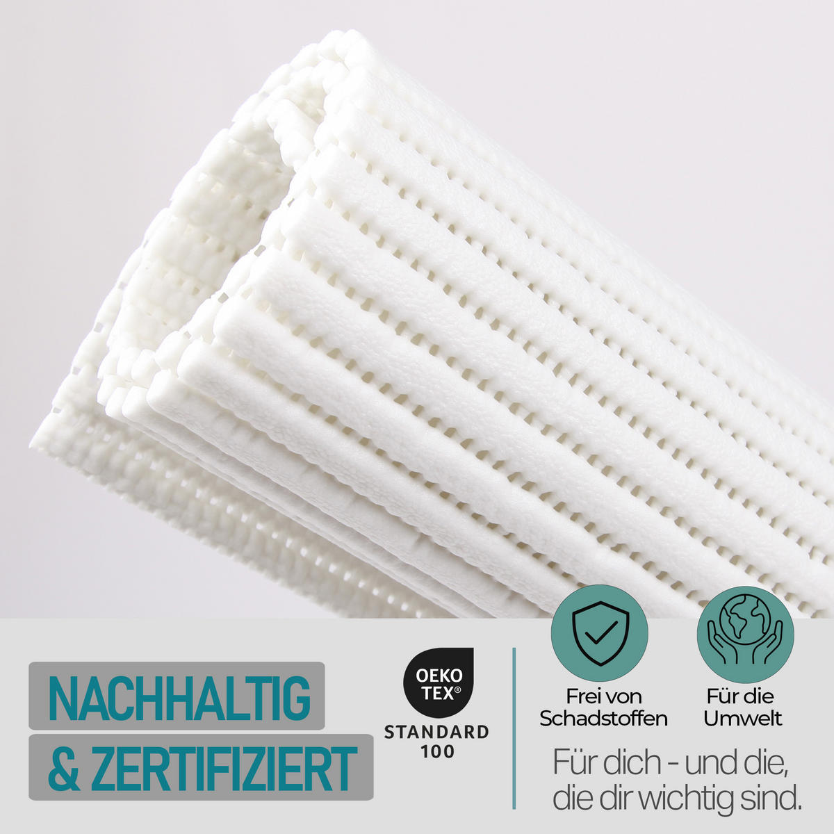 WASCHMASCHINENAUFLAGE 60x60 cm Weiß - Weiß, Kunststoff (60/60cm) - Bestlivings