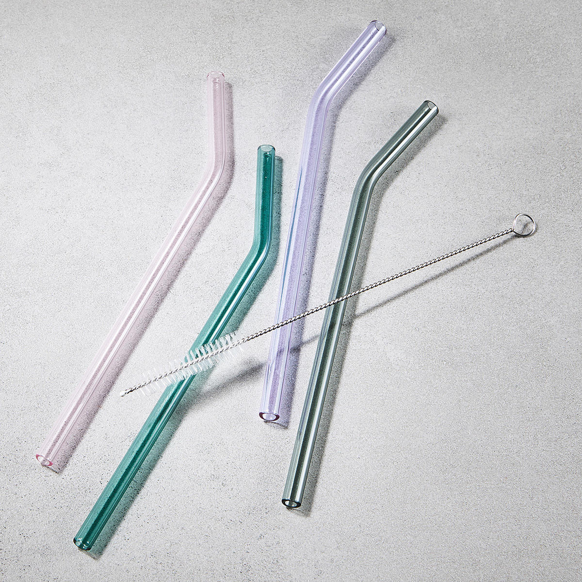 TRINKHALME (30-teilig) Long Drink - Transparent, Glas (8/2cm) - Butlers