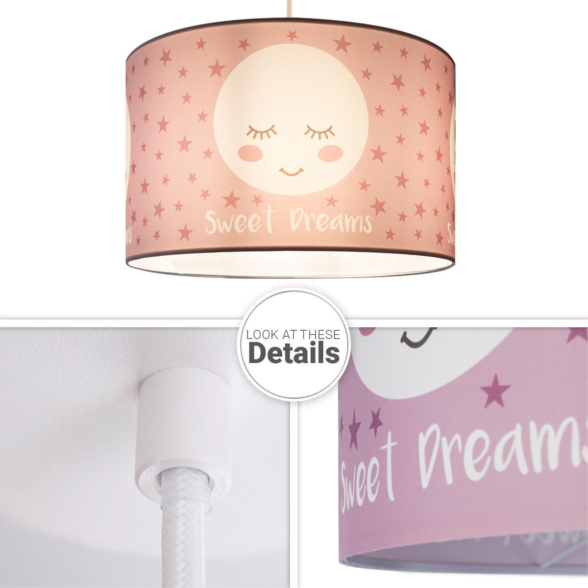 PENDELLEUCHTE Hugo Pd1 Ale 103 - Weiß, Metall (45.5/45.5/27cm) - Paco Home