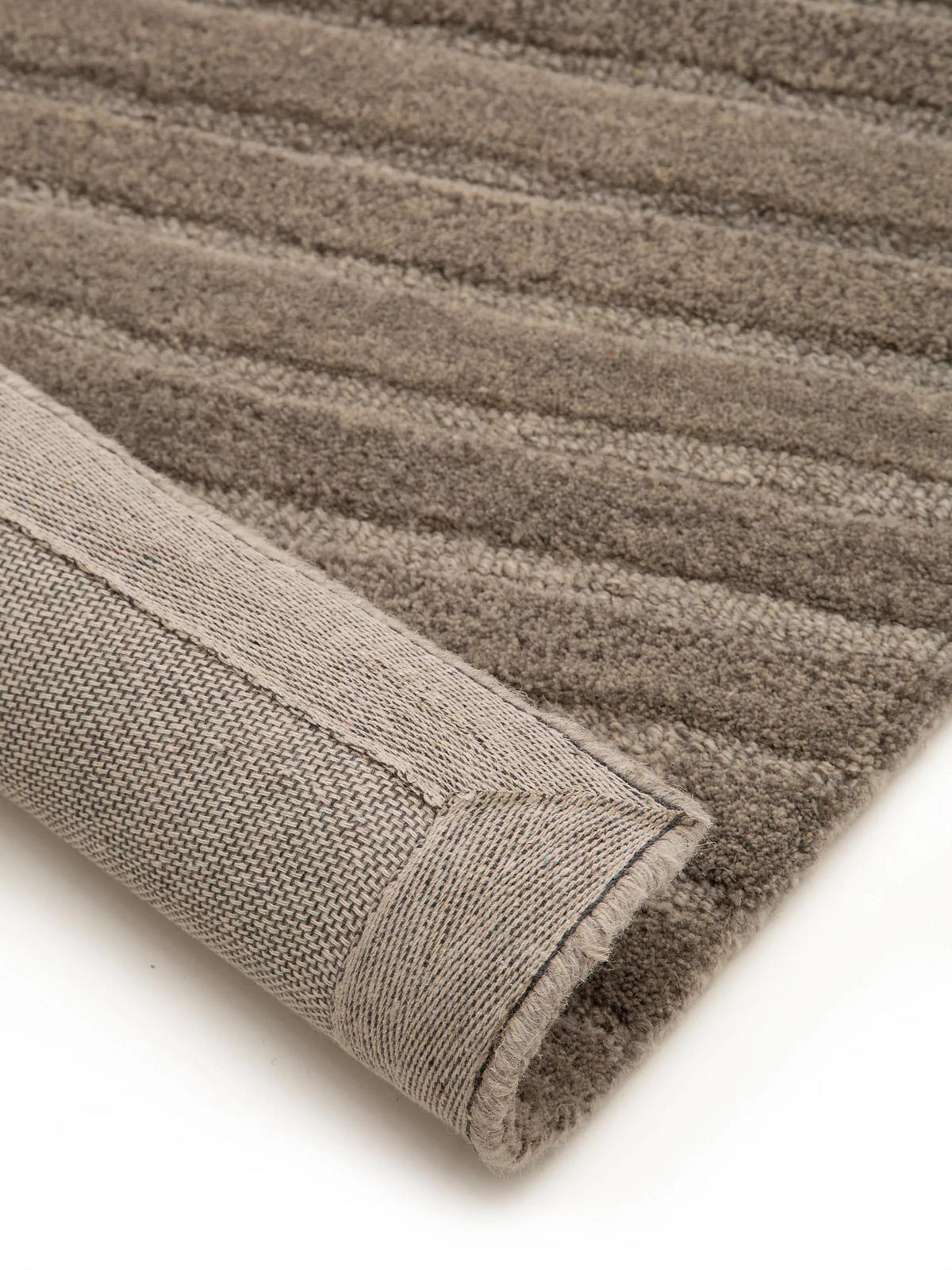 WOLLTEPPICH Yanis Beige/Hellbraun 200x300 cm - Beige, Textil (200/300cm) - benuta Pure