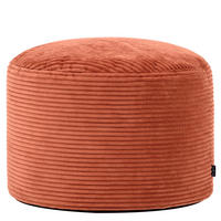SITZPOUF Rund Milano - Terracotta, Textil (55/35/55cm) - icon