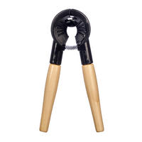 NUSSKNACKER Wood mit Holzgriffen - Schwarz, Holz (5.2/16.5/5.7cm) - Kinvara