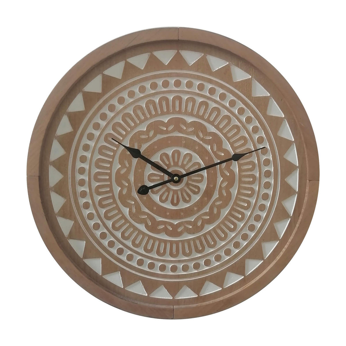 WANDUHR Braun 50/5/50 cm - Braun, Holzwerkstoff (50/50/5cm) - Mobili Rebecca