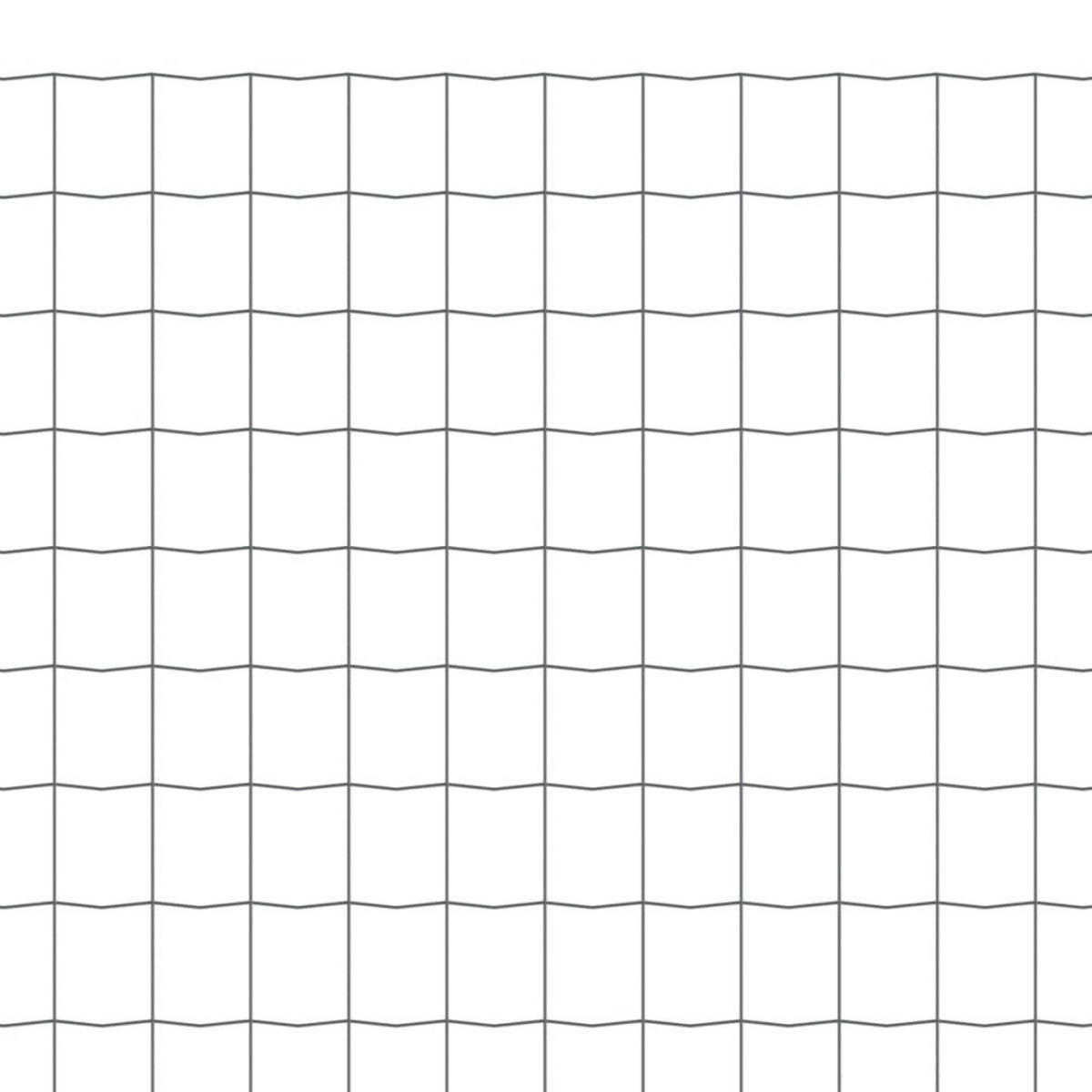 EUROZAUN Stahl 25/0,8 M Grau - Grau, Metall (2500/80cm) - vidaXL