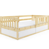 KINDERBETT Smart, 80x160, mit Stauraum Pine - Naturfarben, Holz (80/160cm) - Interbeds