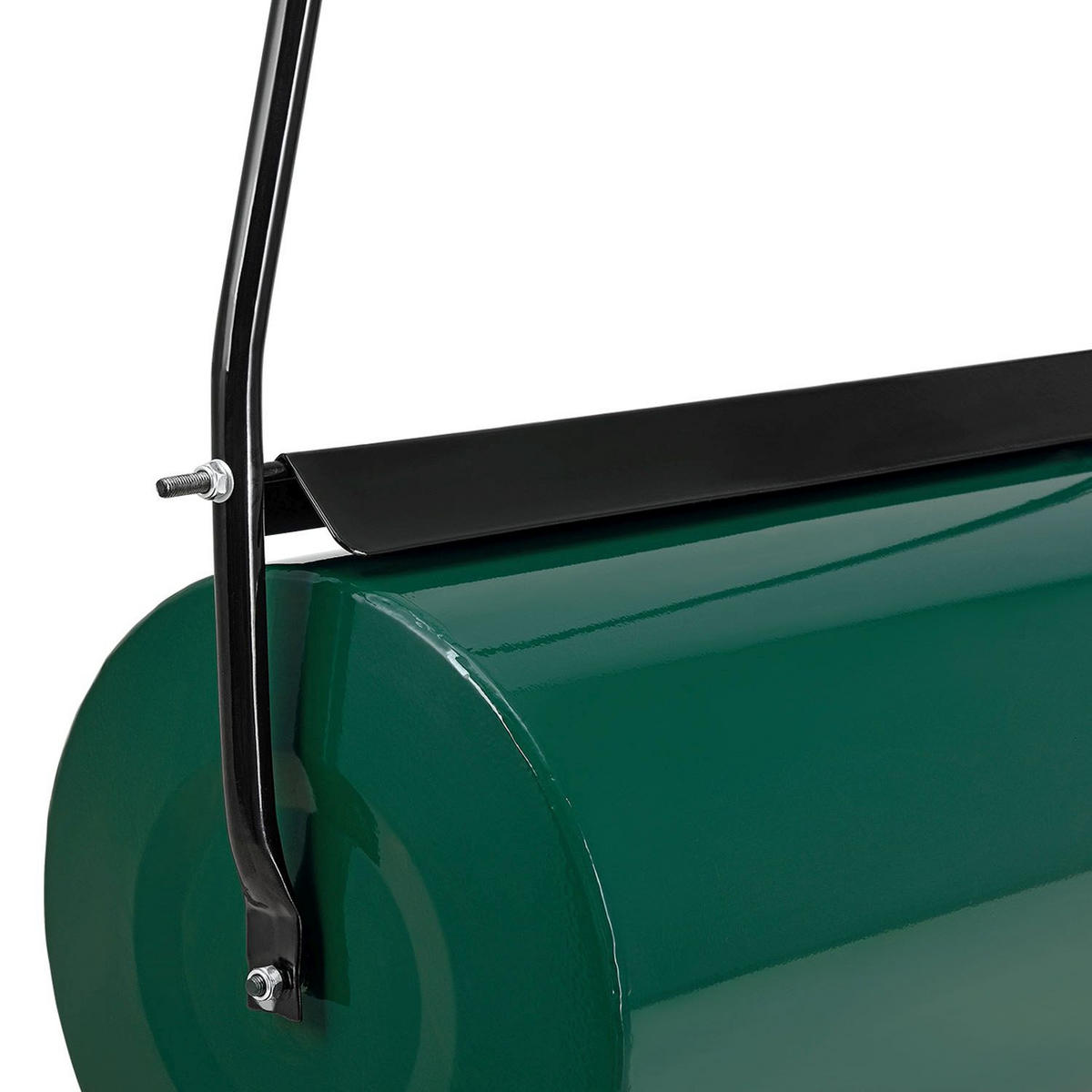 RASENWALZE Fritz Metall 50 L befüllbar - Grün, Metall (60/110/32cm) - Juskys