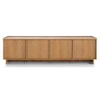 TV stolek Yasumi, dub, 195 cm - barva dubu, kompozitní dřevo (195/55/39cm) - Selsey