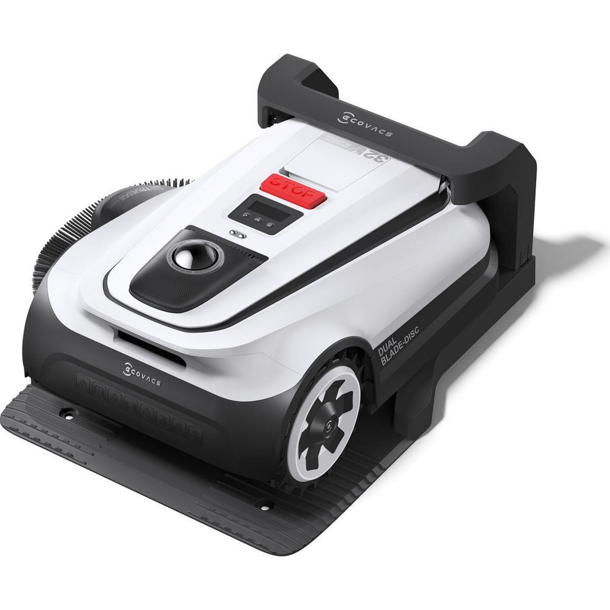 MÄHROBOTER Goat Lidar Pro Weiß, Schwarz, Akku, Automatisch, Rasenroboter, App Steuerung, GPS, Leise, Smart Garten, Hinderniserkennung, Kabellos - Weiß, Kunststoff/Metall (54/33/68cm) - JUNG
