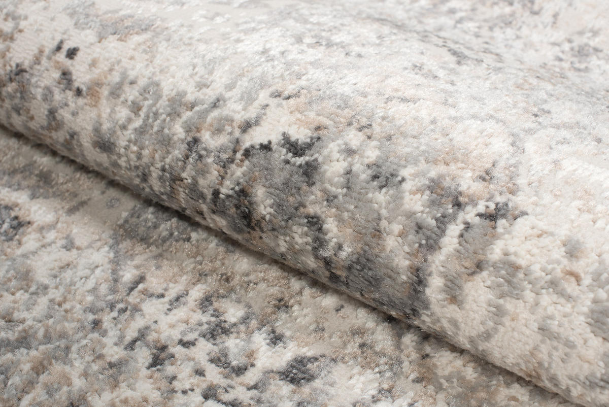 TEPPICH VALLEY Hellgrau 120/170 cm - Hellgrau, Textil (120/170cm) - Tapiso