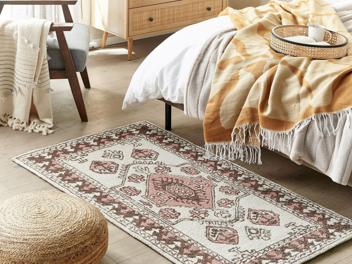 KURZFLOR-TEPPICH Tomarza 150/80 cm - Multicolor, Textil (80/150cm) - Beliani