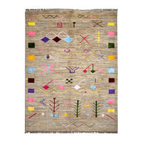 GABBEH-TEPPICH handgeknüpft Basi Grau 198/150 cm Schurwolle - Grau, Textil (150/198cm) - Looma