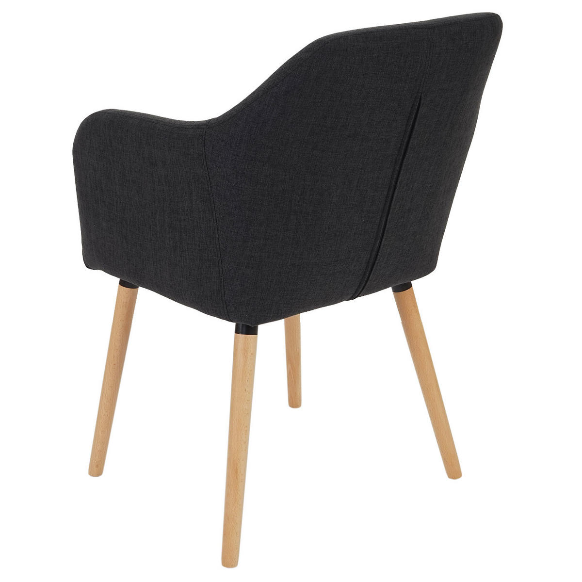 ESSZIMMERSTUHL Anthrazit - Dunkelgrau/Anthrazit, Textil (58/88/64cm) - Jamb