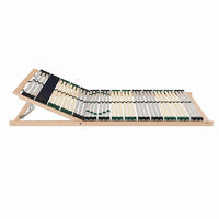 LATTENROST Rock Solid 100x200 cm bis 200Kg belastbar, 7 Zonen - Braun, Holz (100/200cm) - Sleepneo