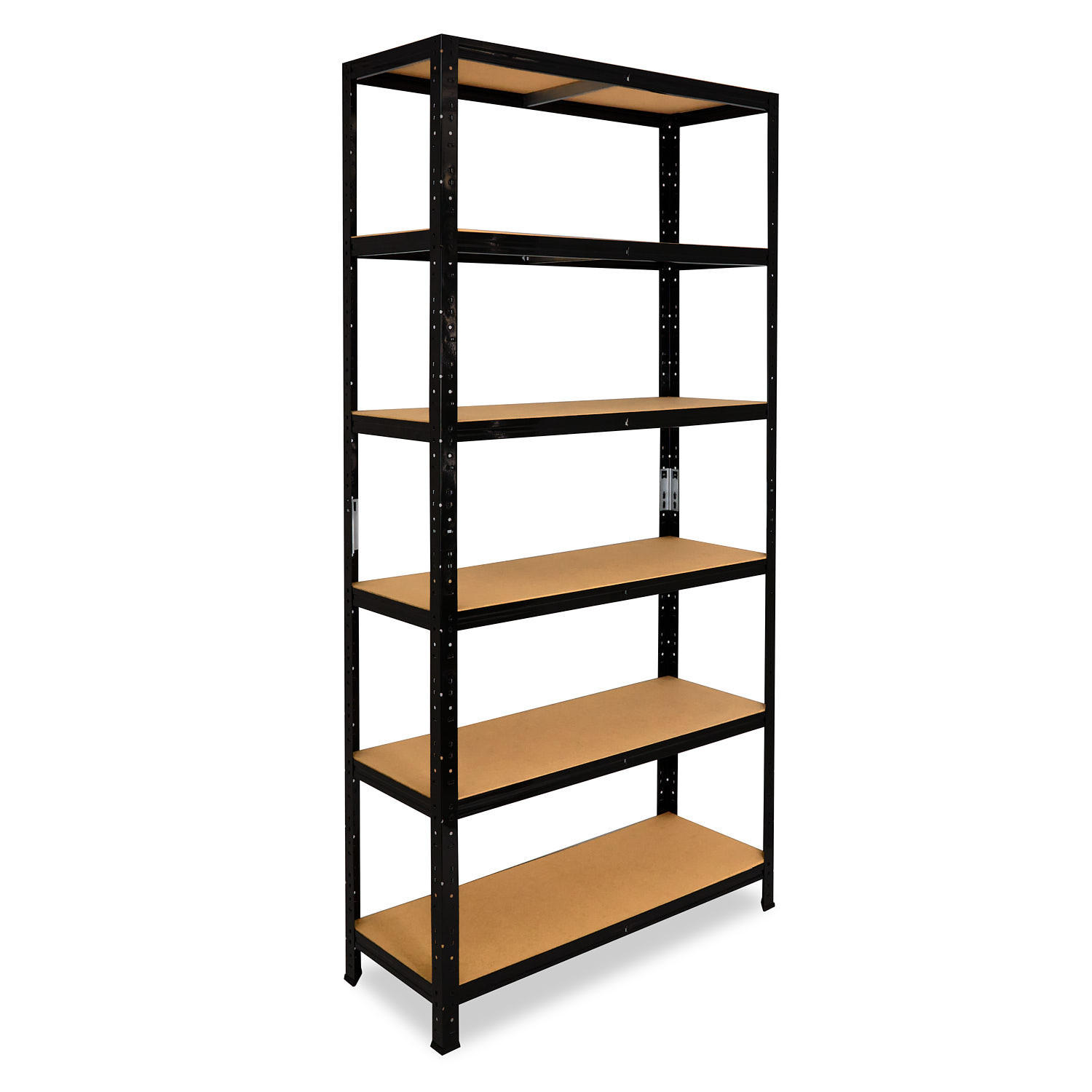 shelfplaza Schwerlastregal Schwarz 110x180x30 cm