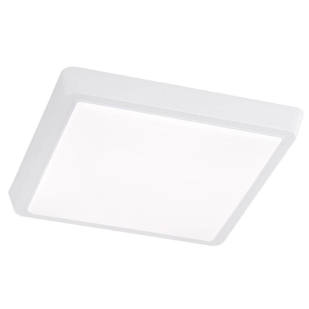 LED DECKENLEUCHTE Metall Weiß - Weiß, Metall (31/31/4.5cm)