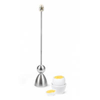 EIERSCHALENSOLLBRUCHVERURSACHER Clack Dahoam Edition Edelweiß - Weiß, Metall (4.5/29.5/4.5cm) - Take2