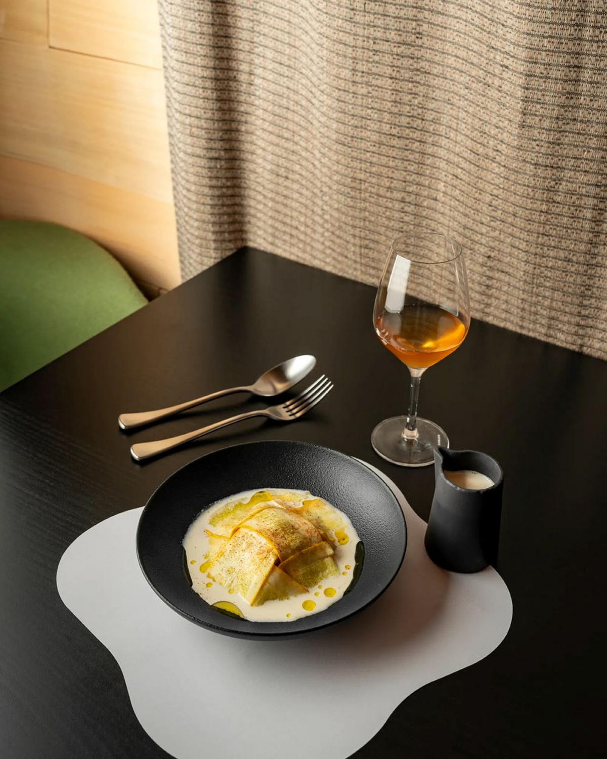 KARAFFE oder KÄNNCHEN 10 cl Matt schiefer - Schieferfarben, Keramik (0.1L) - Revol Porcelaine France
