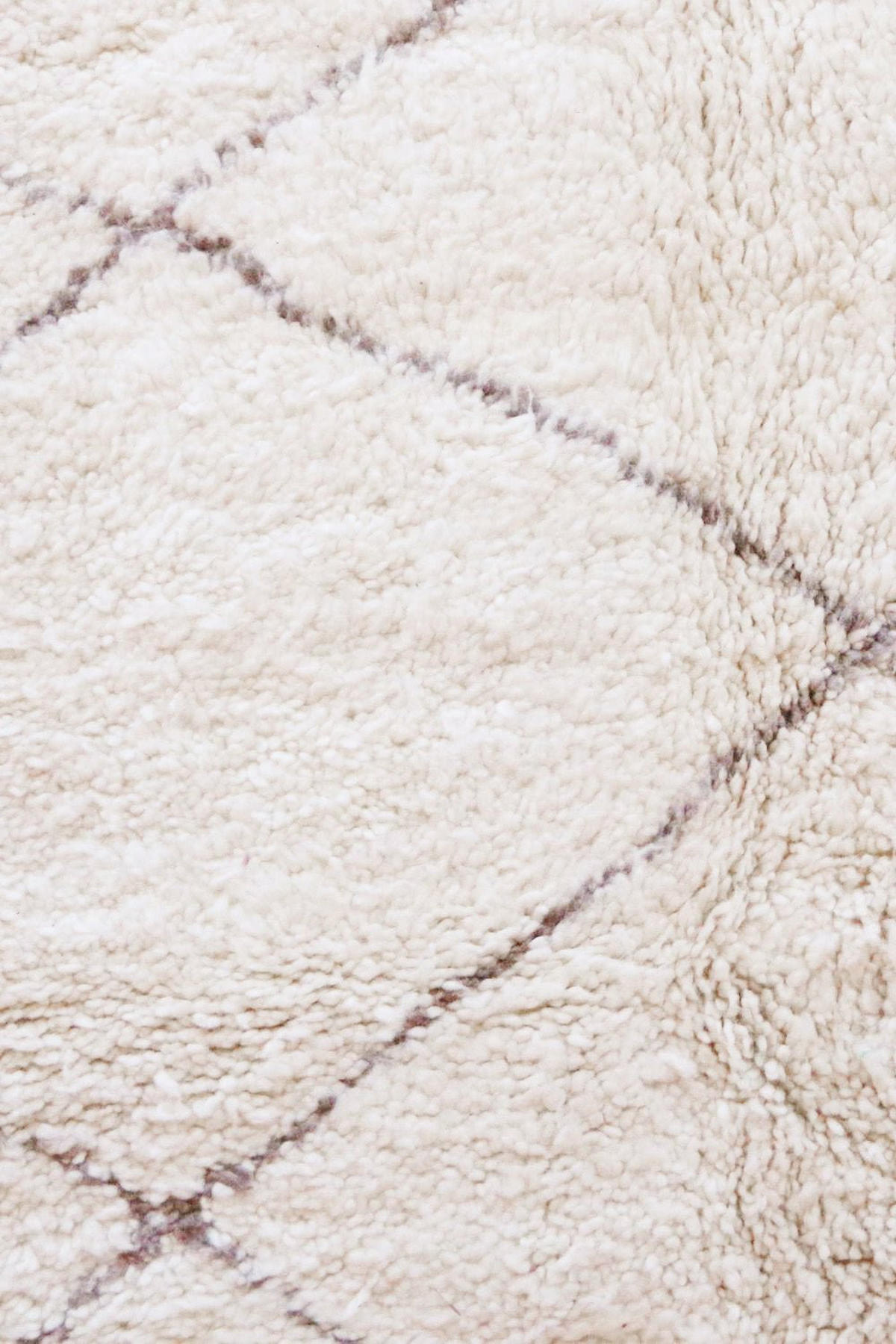 BERBERTEPPICH aus reiner Wolle 166x 310 cm - Beige, Naturmaterialien (166/310cm) - AFK Living