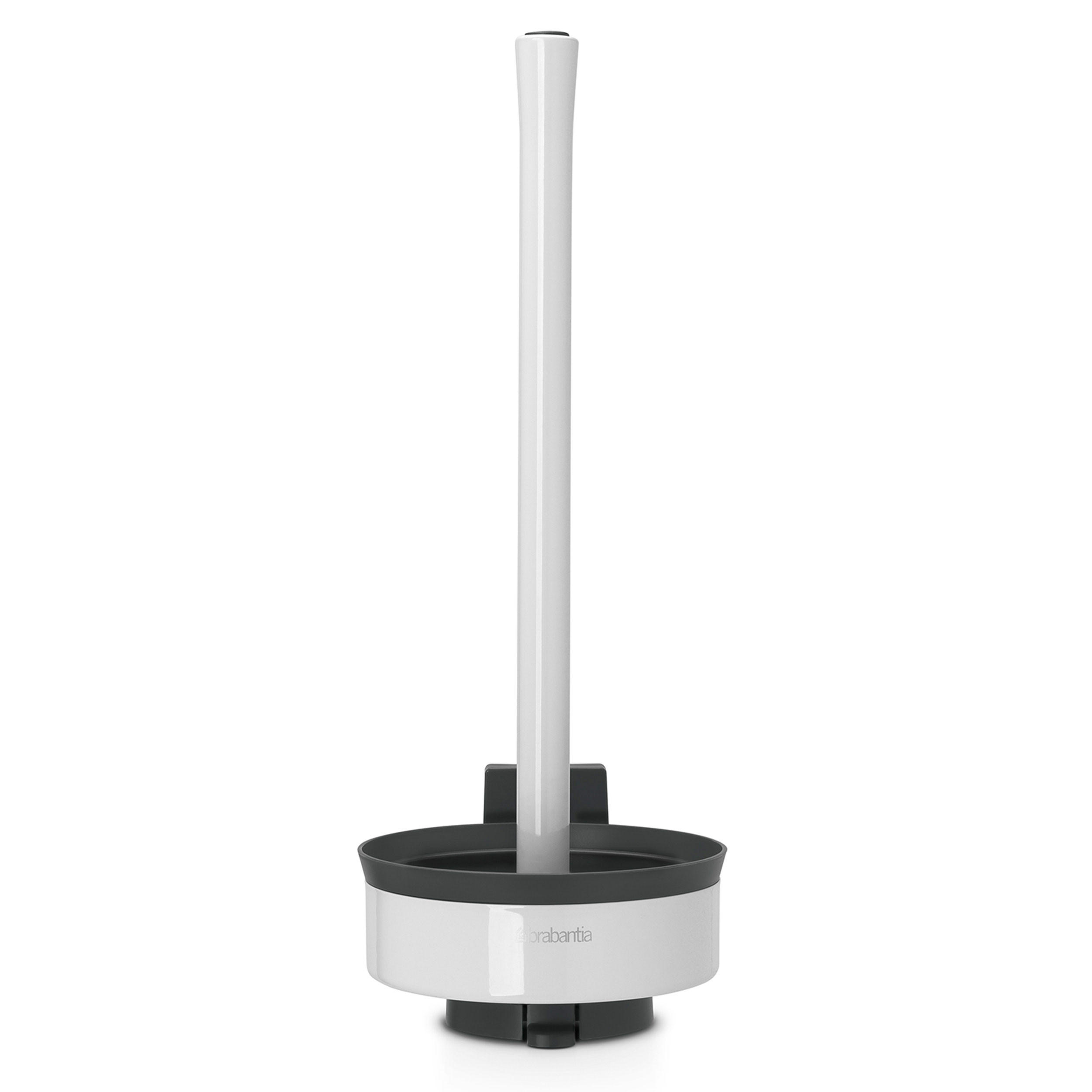TOILETTENROLLEN-SPENDER De Luxe für 3 Rollen, Edelstahl Weiß - Weiß, Metall (19.1/34.7/41cm) - Brabantia