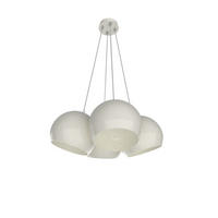 HÄNGELEUCHTE - Weiß Hochglanz, Metall (25/25/20cm) - Lumicom