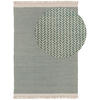 WOLLTEPPICH Kim Mint 160x230 cm - Mintgrün, Textil (160/230cm) - benuta Pure