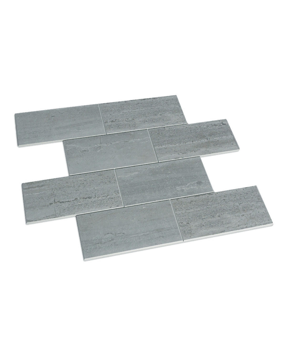 FLIESENAUFKLEBER 1 Stück 30,5 x 30,5 cm Selbstklebende Fliesen - Ribes Lupo - Grau, Kunststoff (30.5/0.4/30.5cm) - Mazovia