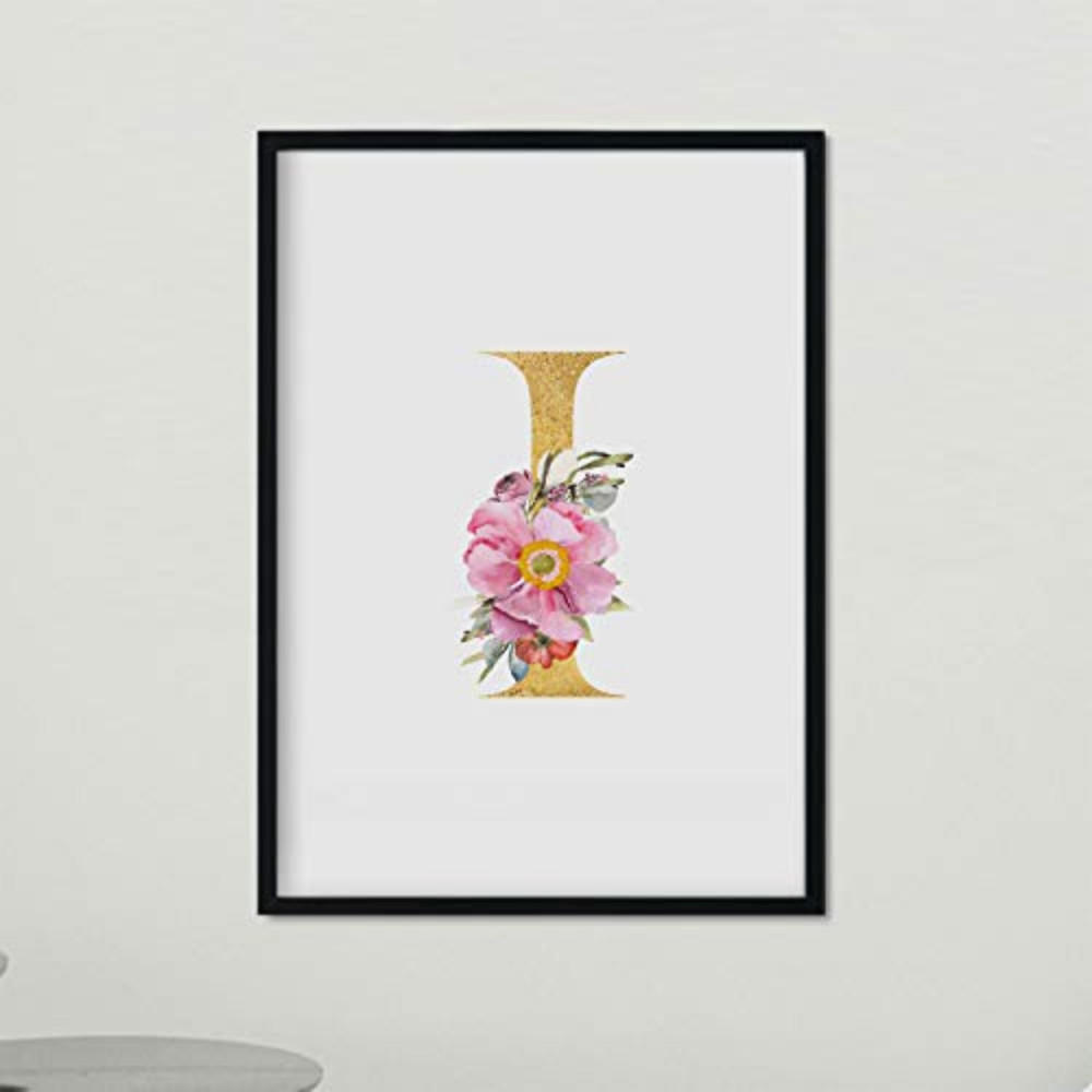 POSTER Buchstaben I A4 Rahmenlos - Klar, Papier (29.7/5/21cm) - Nacnic