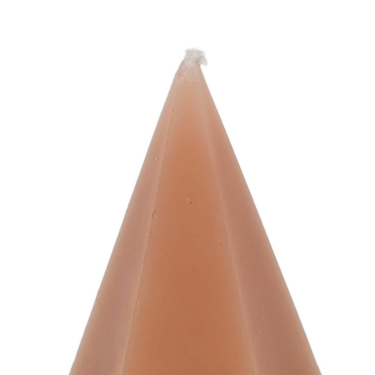 DEKO-KERZE pyramidenförmig Arty 7,4/7,4/12 cm - Rosa, Paraffin (7.4/12/7.4cm) - Homea