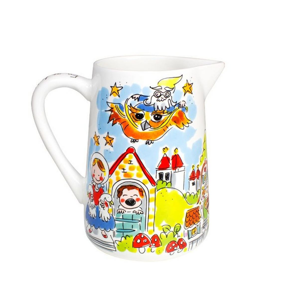 SAFTKANNE Efteling in Bunt - 1000 ml - Multicolor, Keramik (1L) - Blond Amsterdam