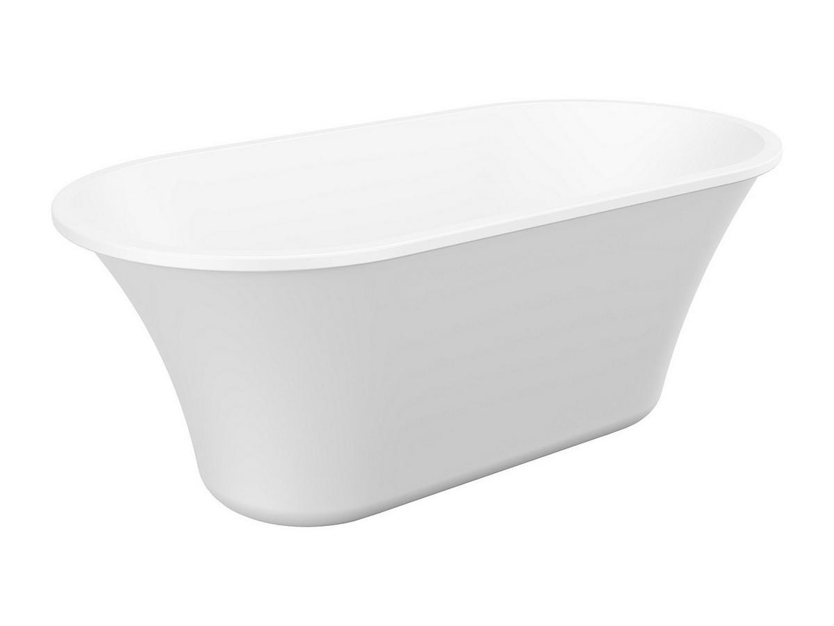 FREISTEHENDE Badewanne - 1 Person - Acryl - Weiß - - Weiß, Kunststoff (150/58/75cm) - Vente-Unique
